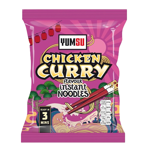 Yumsu Chicken Curry Instant Noodles 87g