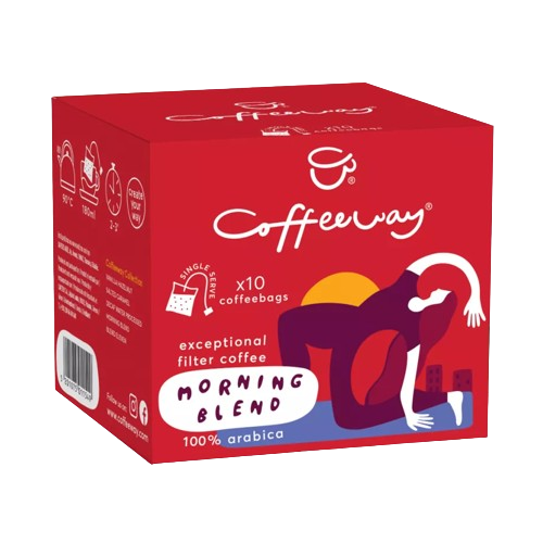 Coffeeway Morning Blend Flavoured Filter Coffee 10 x 7,5g (75g)