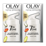 Olay Total Effects 7 in One Day Moisturiser Nourish & Protect SPF15 Twin Pack 50ml