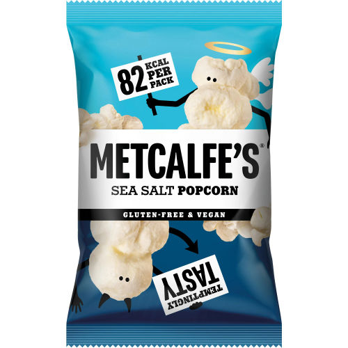 Metcalfe's Charity Popcorn Sea Salt 17g