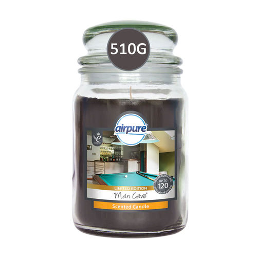 Air Pure Jar Candle Man Cave 510g