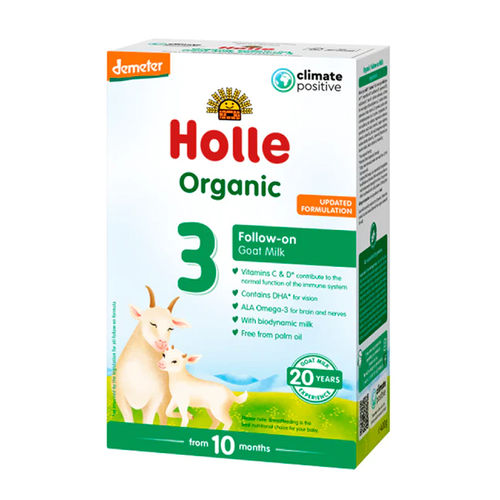 Holle Organic Infant Goat Milk Followon Formula 3 400g