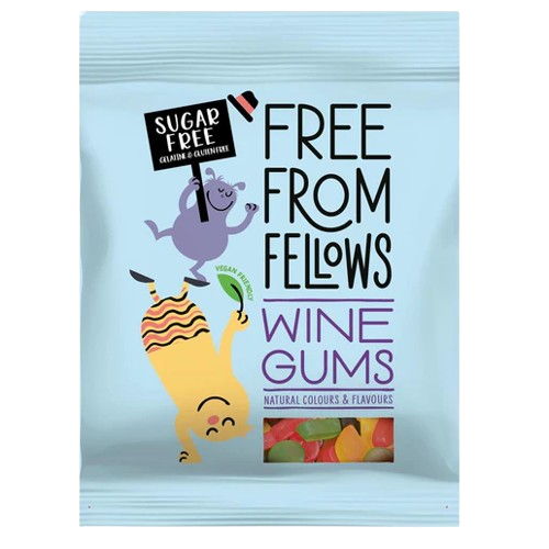 Free From Fellows Wine Gums 100g