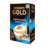 Mokate Gold Unsweetened Cappuccino Flavour Instant Coffee Drink 10x14g