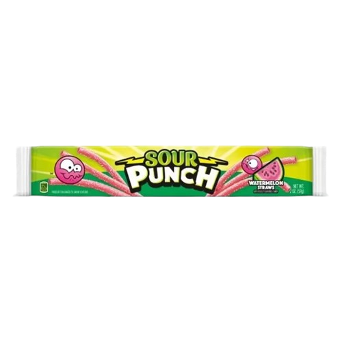 Sour Punch Watermelon Straws 57g