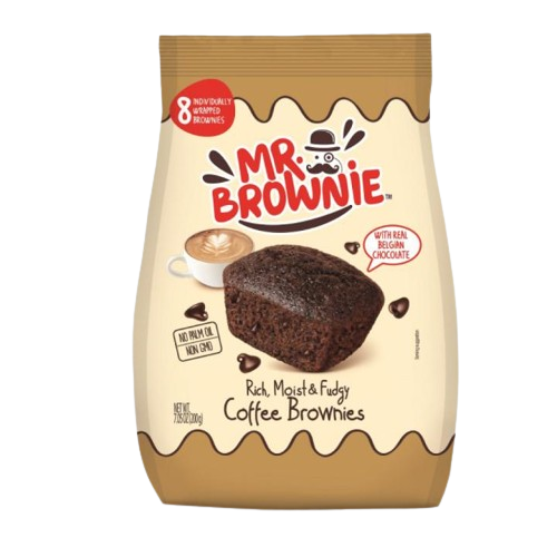 Mr Brownie 8 Coffee Brownies 200g