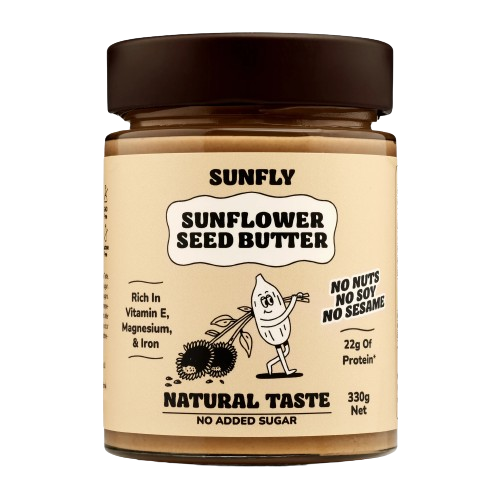 Sunfly Sunflower Seed Butter Natural No Added Sugar 330g