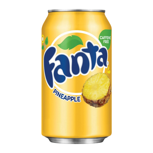 Fanta Pineapple Soda Can 12x355ml