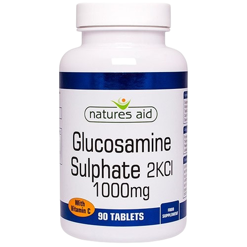 Natures Aid Glucosamine Sulphate 1000mg with Vitamin C 90 Tablets