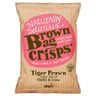 Brown Bag Crisps Tiger Prawn Chilli And Lime 150g