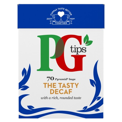 PG Tips The Tasty Decaf 70 Pyramid Bags 203g