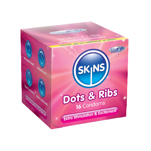 Skins Ultra Thin Cube Condoms Pack of 16