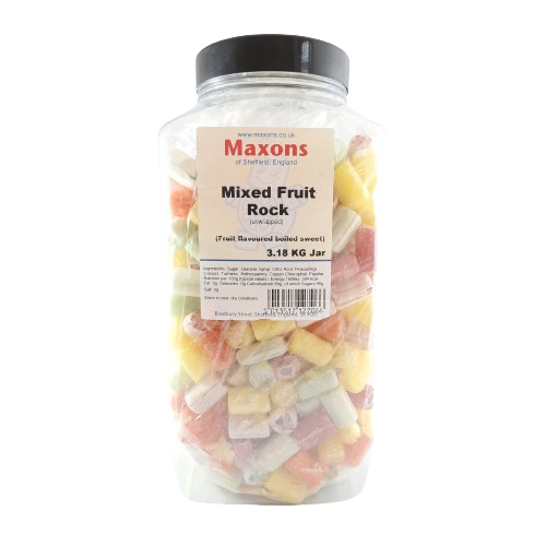 Maxons Fruit Rock Jar 3.18kg