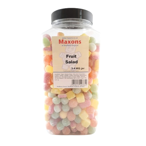 Maxons Fruit Salad Jar 3.4kg