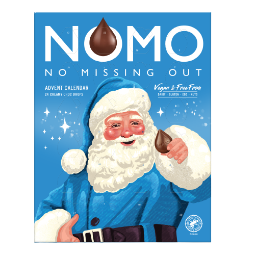 NOMO Creamy Chocolate Advent Calendar 80g