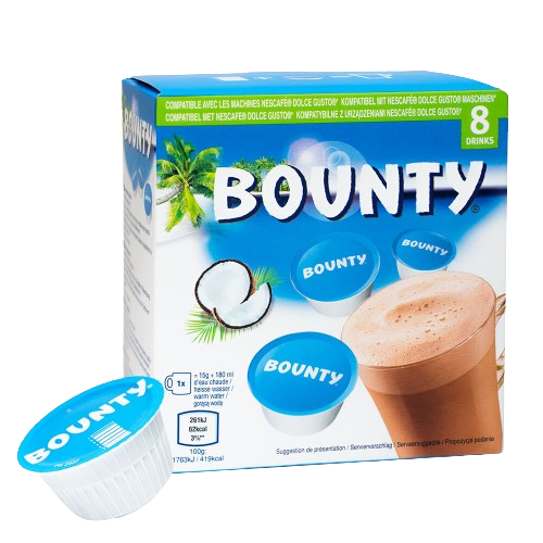 Bounty Hot Chocolate Dolce Gusto Compatible 8 Pods