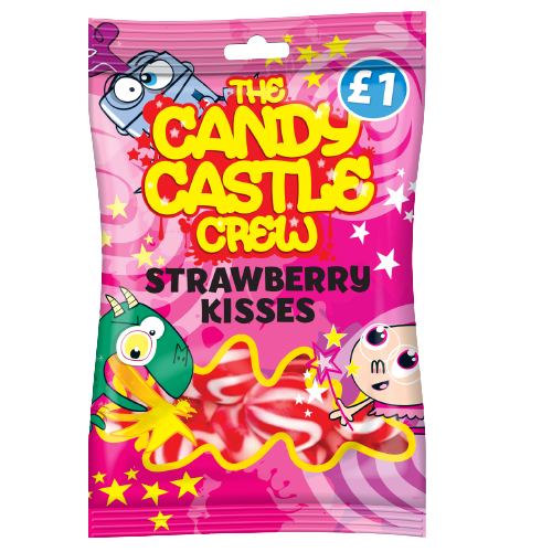 Candy Castle Crew Strawberry Kisses 120g