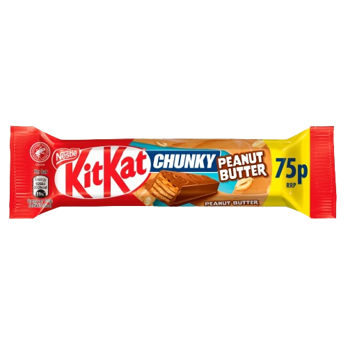 Kit Kat Chunky Peanut Butter Chocolate Bar PMP 75p 42g