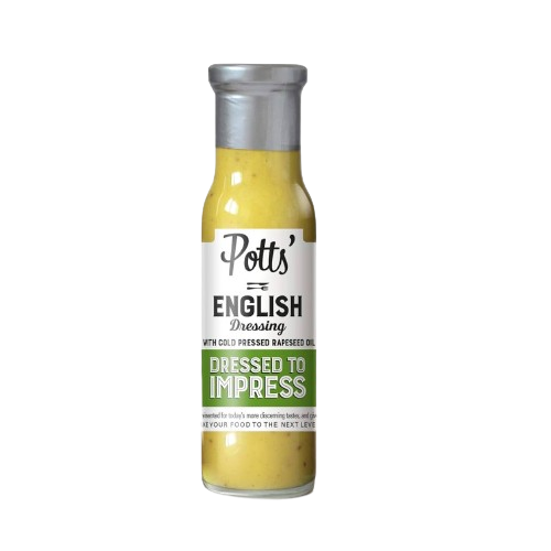 Potts Honey, Mustard Great British Dressing With Cold Pressed Rapeseed Oil 250g