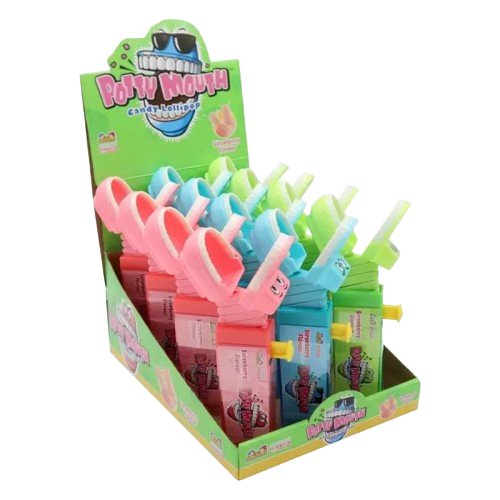 Kidsmania Potty Mouth Candy Lollipop 17g