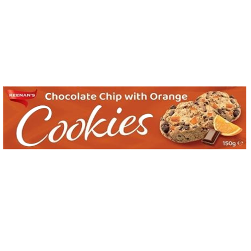 Keenans Chocolate Chip & Orange Cookies 150g