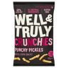 Well & Truly Crunchies Punchy Pickles Baked Corn Snacks 100g