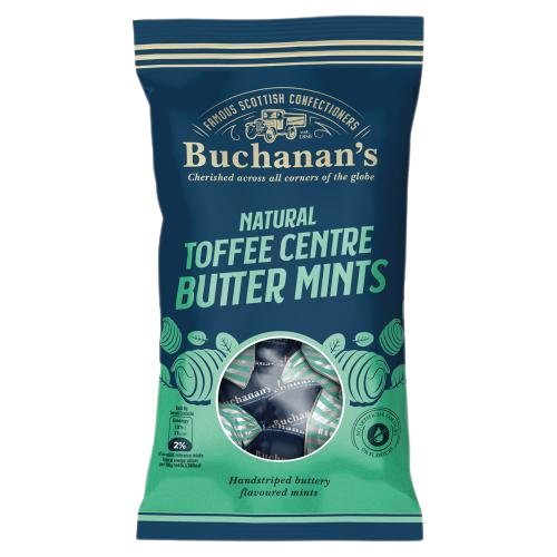 Buchanan's Natural Toffee Centre Buttermints 140g