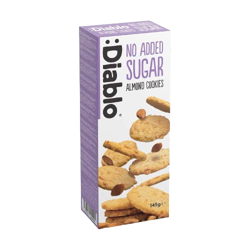 Diablo No Added Sugar Almond Cookies 145g