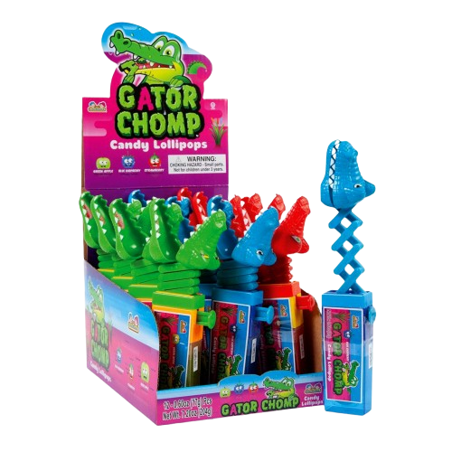 Kidsmania Lollipop Gator Chomp 17g