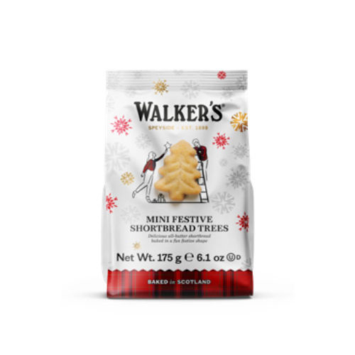 Walker Mini Festive Shortbread Trees 175g