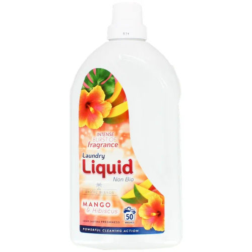 Laundry Liquid Non Bio Mango & Hibiscus 50 Washes 1.5L