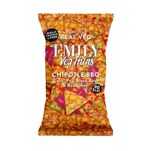 Emily Crisps Bbq Vegetable Thins 75g