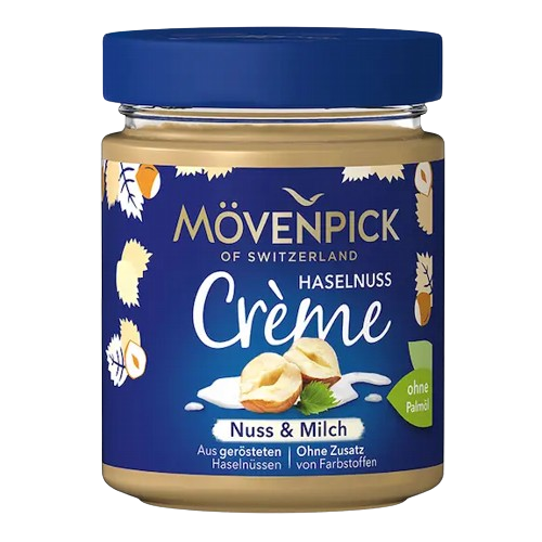 Movenpick Hazelnut Cream Nut & Milk Spread 300g