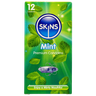 Skins Mint Flavoured Condoms Pack of 12