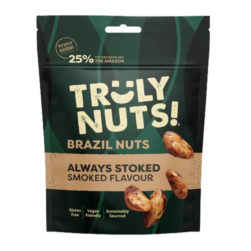 Truly Nuts Smoked Flavour Brazil Nuts 120g