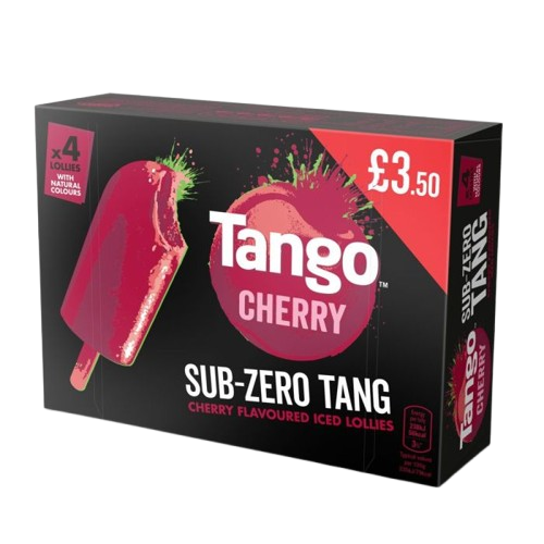 Tango Cherry Sub-Zero Tang Lollies £3.50