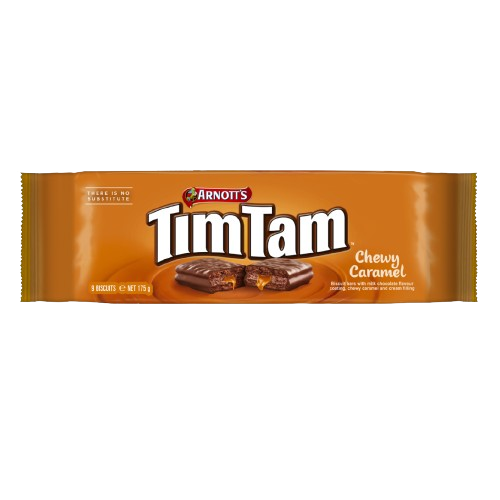 Tim Tam Chewy Caramel Biscuits 163g