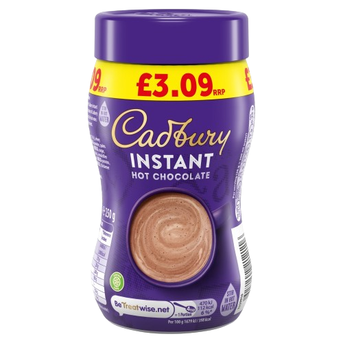 Cadbury Instant Hot Chocolate £3.09 PMP 250g