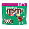 M&M's Minis Milk Chocolate Party Mix Bulk Snack Bag 800g