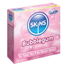 Skins Bubblegum Flavoured Condoms Pack of 4