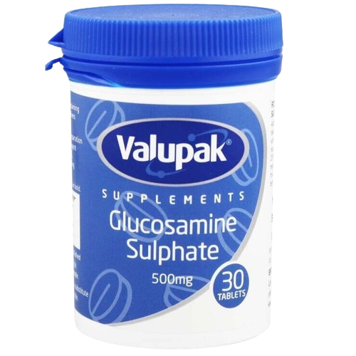 Valupak Glucosamine Sulphate 500mg 30 Tablet