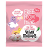 Free From Fellows Mini Pink & White Vanilla Vegan Mallows 105g