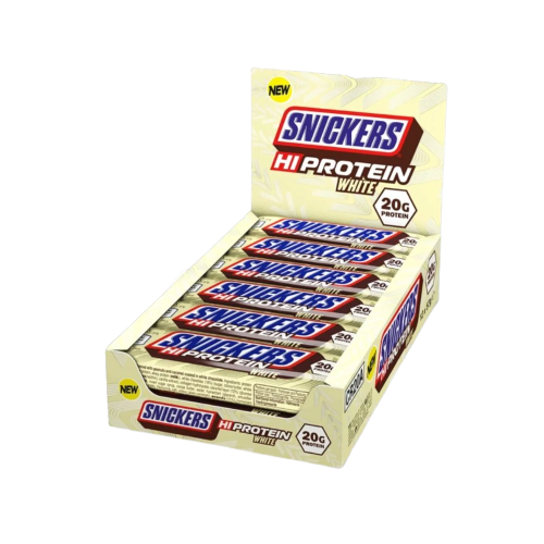 Snickers Hi Protein Low Sugar White Chocolate Protein Bar 57g