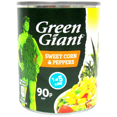 Green Giant Sweetcorn & Peppers PM 90p 198g