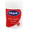 Valupak Multivitamin & Iron One A Day 50 Tablet