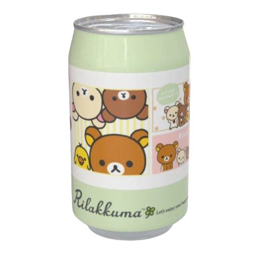 Kawaji Rilakkuma Apple Flavour Soda 330ml