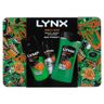 Lynx Deodorant Gift Set Jungle Fresh Tin Fresh 3 Piece