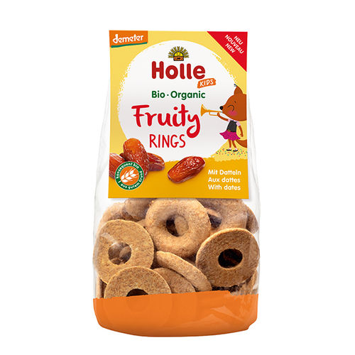 Holle Organicfruity Rings With Dates 125g