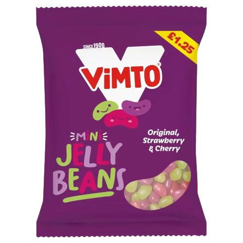 Vimto Mini Jelly Beans Bag Pm £1.25 140g