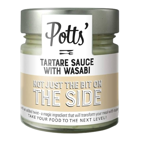 Potts Tartare Sauce With Wasabi Sauce 180g